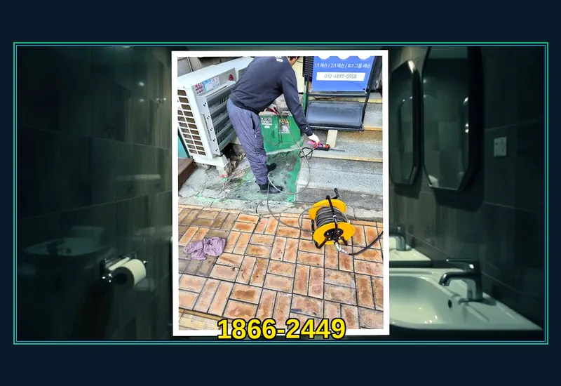 정자동 24시 긴급 출동 현장 복구 완료 현장 시공 사진