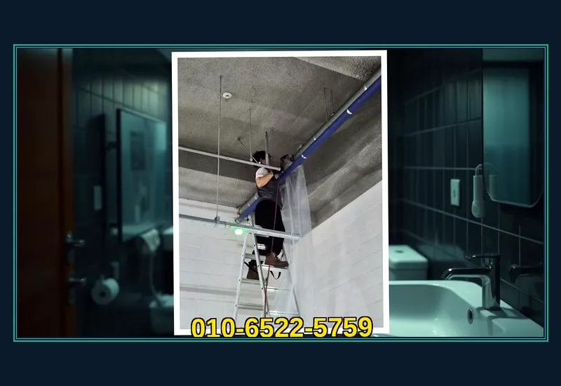 수원 지동 외부 우수관 맨홀 슬러지 준설 현장 시공 사진