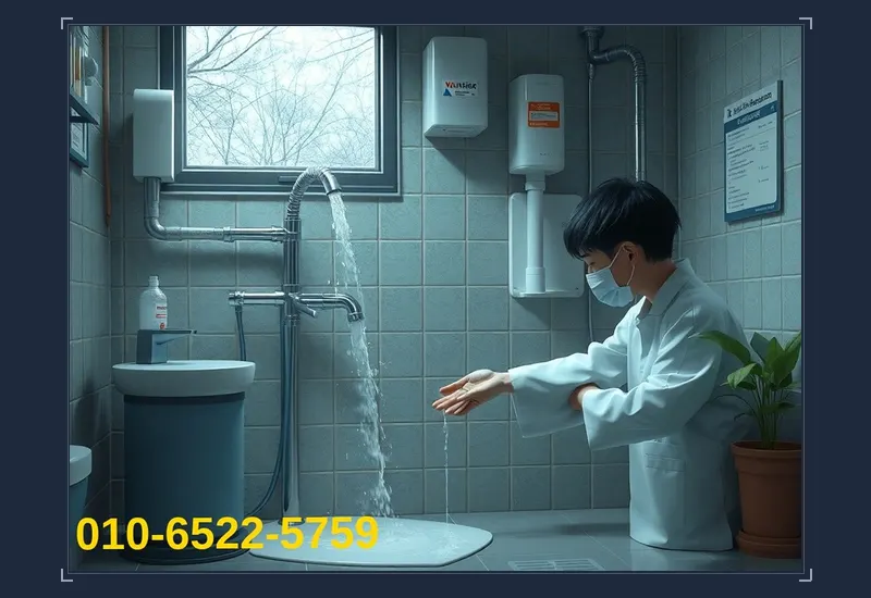 죽전 죽전동 식당 그리스트랩 침전물 정화 현장 시공 사진