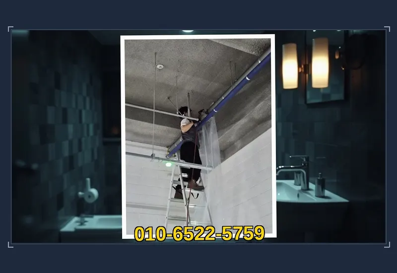 가평동 외부 우수관 맨홀 슬러지 준설 현장 시공 사진