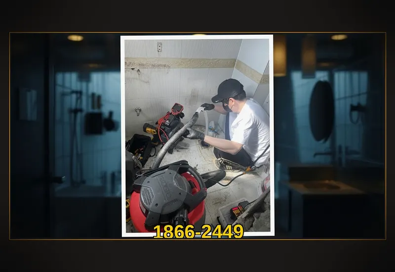 독산구동 욕실 바닥 유가 트랩 석회 통수 현장 시공 사진