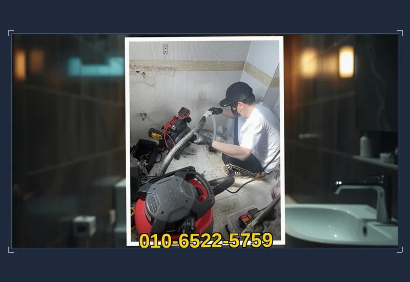 서대문 홍동 첨단 배관 내시경 정밀 탐지 현장 시공 사진