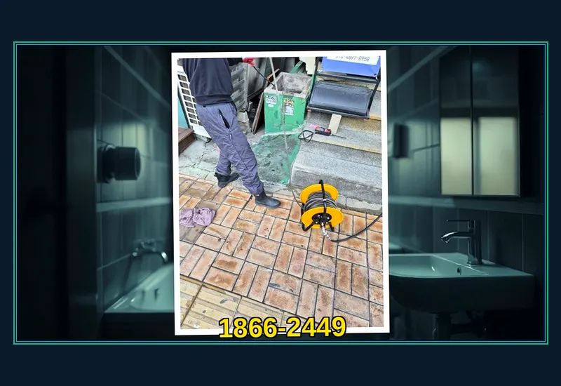 사당구동 싱크대 하부 배관 유지방 분쇄 현장 시공 사진