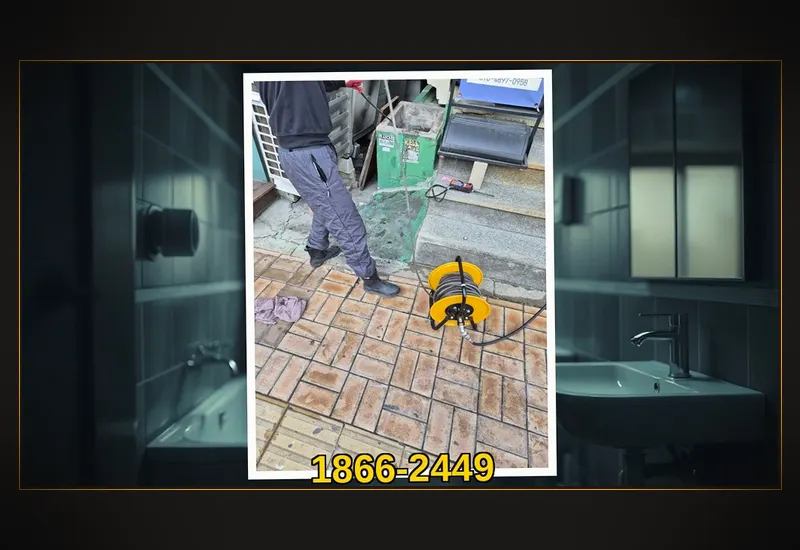 가락동 아파트 공용 입상관 고압 세정 현장 시공 사진