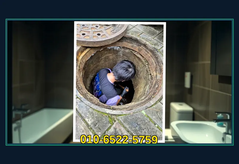 경기광주 능평동 첨단 배관 내시경 정밀 탐지 현장 시공 사진