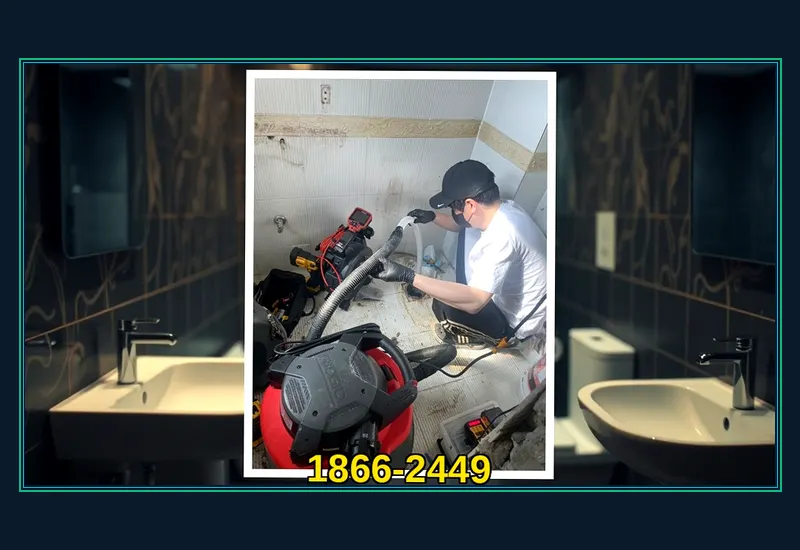 기흥 상갈동 싱크대 하부 배관 유지방 분쇄 현장 시공 사진